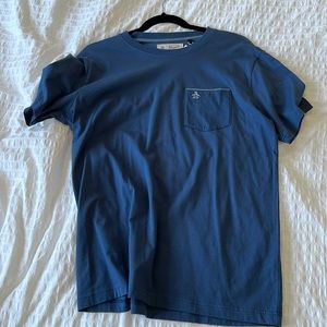 Penguin blue t shirt good condition